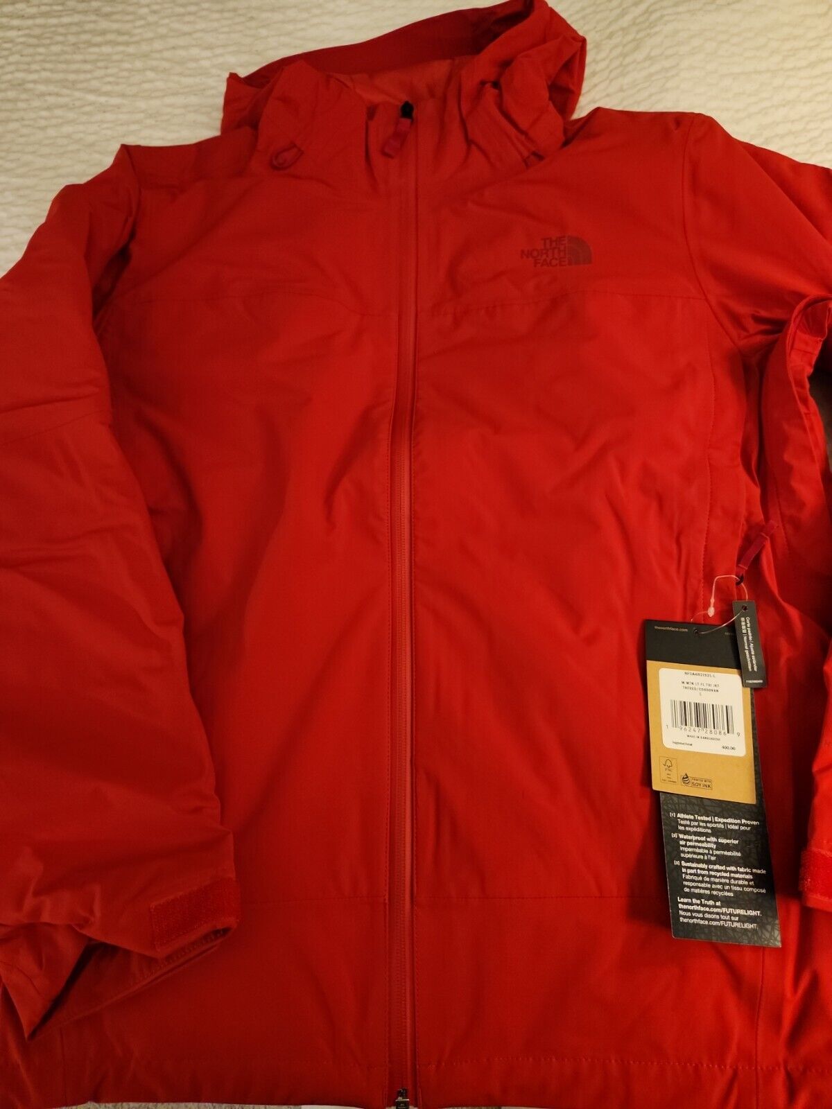 North Face Mountain Light Futurelight Triclimate Size Large – I.E.T. ANTONIO PRIETO – SINCELEJO, SUCRE