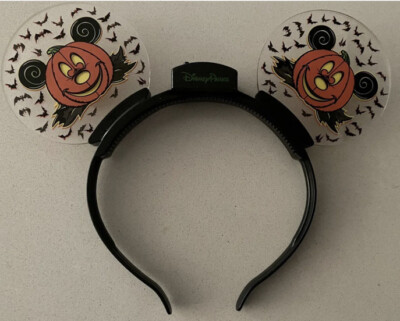 Disney Parks Light-up Mickey Mouse Halloween Pumpkin Ears  display picture 2