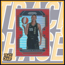 2022 Panini WNBA Prizm Basketball Theresa Plaisance Red 083/199 #56