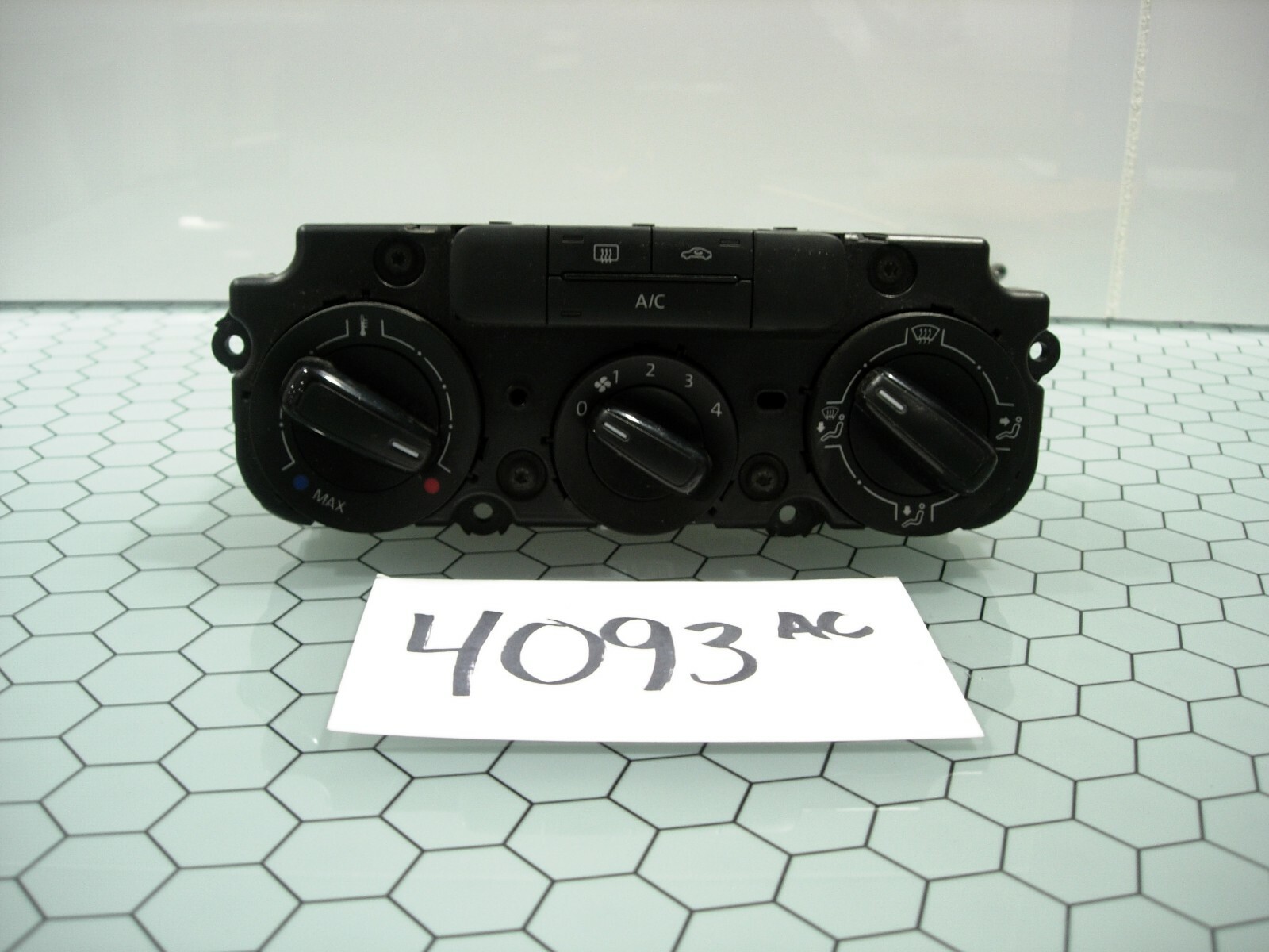 11 12 13 14 15 Volkswagen Jetta AC and Heater Control Used Stock #4093-AC 