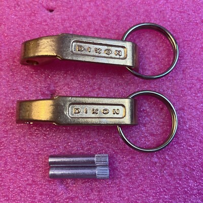 2pcs Dixon G152HRP Brass Handle for 1-1/4  - 2-1/2  Cam & Groove Camlock Coupler