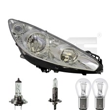 Scheinwerfer links H1/H7/P21/5W für Peugeot 308 SW I 4E_ 4H_ 4A_ inkl. Lampen