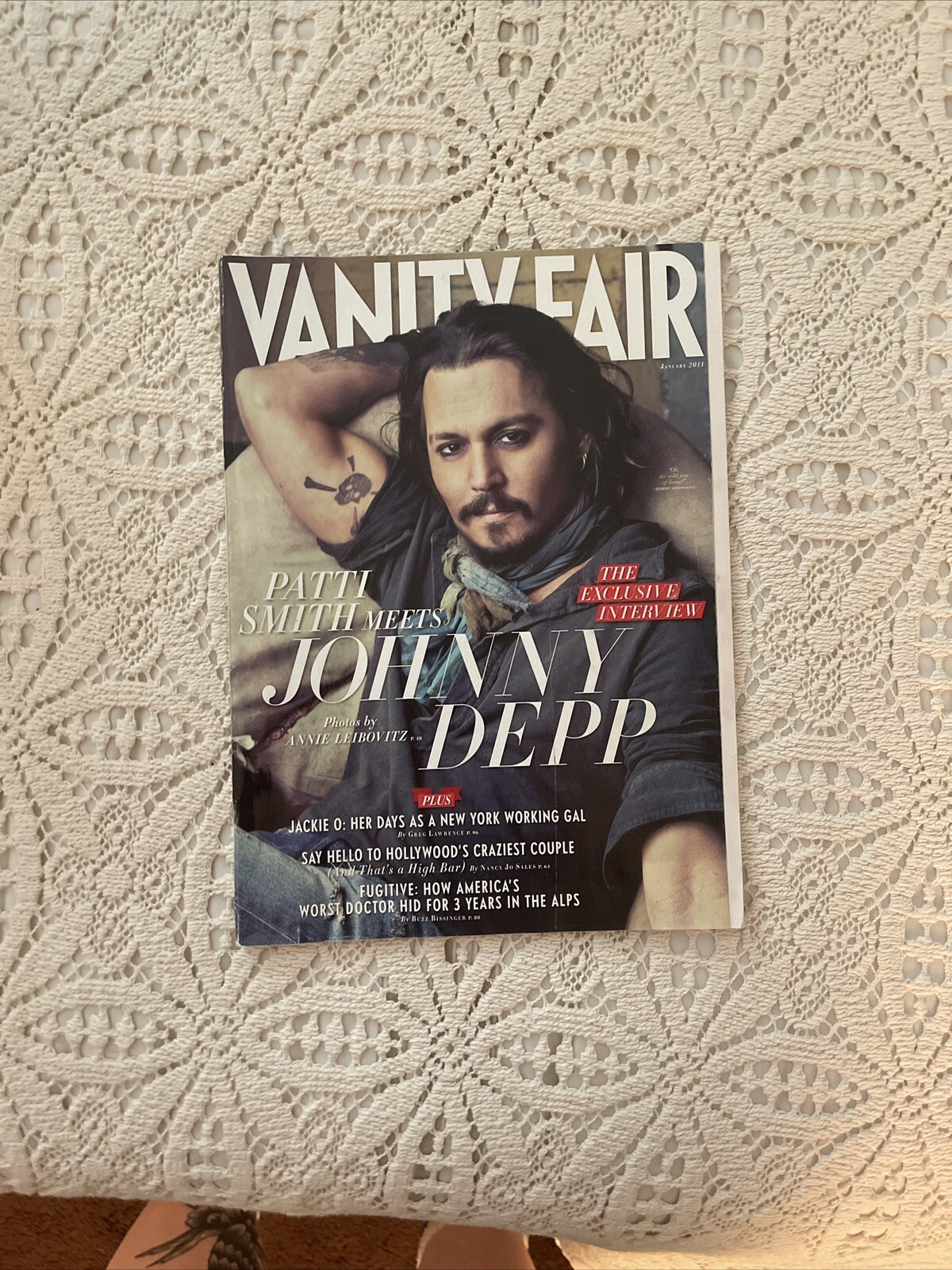 Vanity Fair January 2011 Johnny Depp Patti Smith Annie Leibovitz | eBay