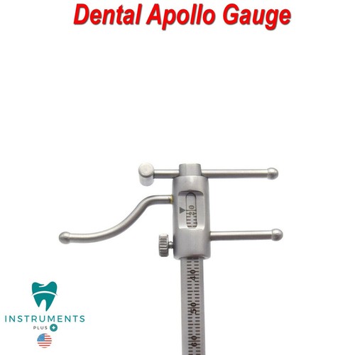 VDO Ruler Manual Dental Venus Apollo Gauge Prosthodontics Dentistry Instruments - Picture 5 of 6