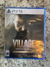 Resident Evil Village Gold Edition PS5 Open box in mint condition PlayStation 5