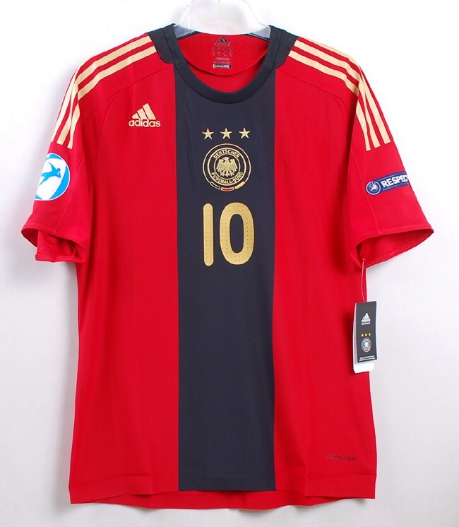 2008-09 Germany Away S/S No.10 OZIL Player Issue 2009 EURO U 2008-09 Germany Away S/S No.10 OZIL Player Issue 2009 EURO U