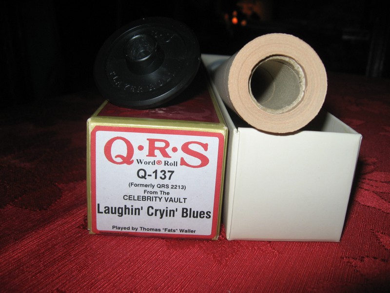 Laughin' Cryin' Blues - QRS Celebrity Vault Piano Roll #Q-137: Hear It Play!