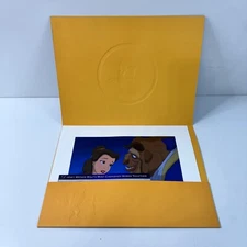 Beauty and the Beast DISNEY Exclusive Lithograph Portfolio Set 4 Prints 11 x 14