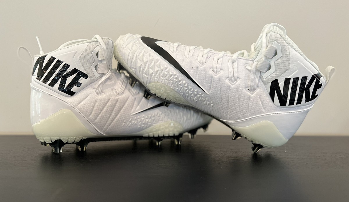 Size 13 Nike Force Savage Pro Football Cleats White/Black NEW AJ6605-101 Nike Force Savage Pro 2 Men main image 3