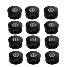12pcs M8 Rubber Grommets Washer For Motorcycle Fairings, Cowling, Windshield,