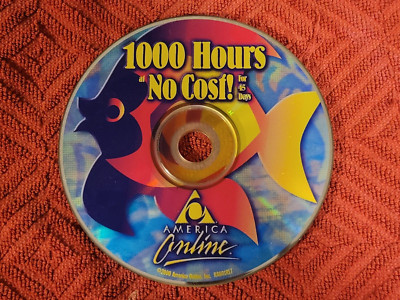 AOL Membership Disc Fish
