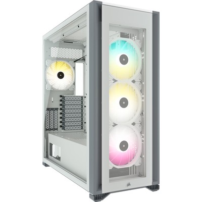 Corsair iCUE 7000X RGB TG, Big-Tower-Gehäuse, weiß