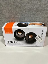 Creative Pebble V3 Minimalistic 2.0 USB-C Desktop Speakers with USB Audio