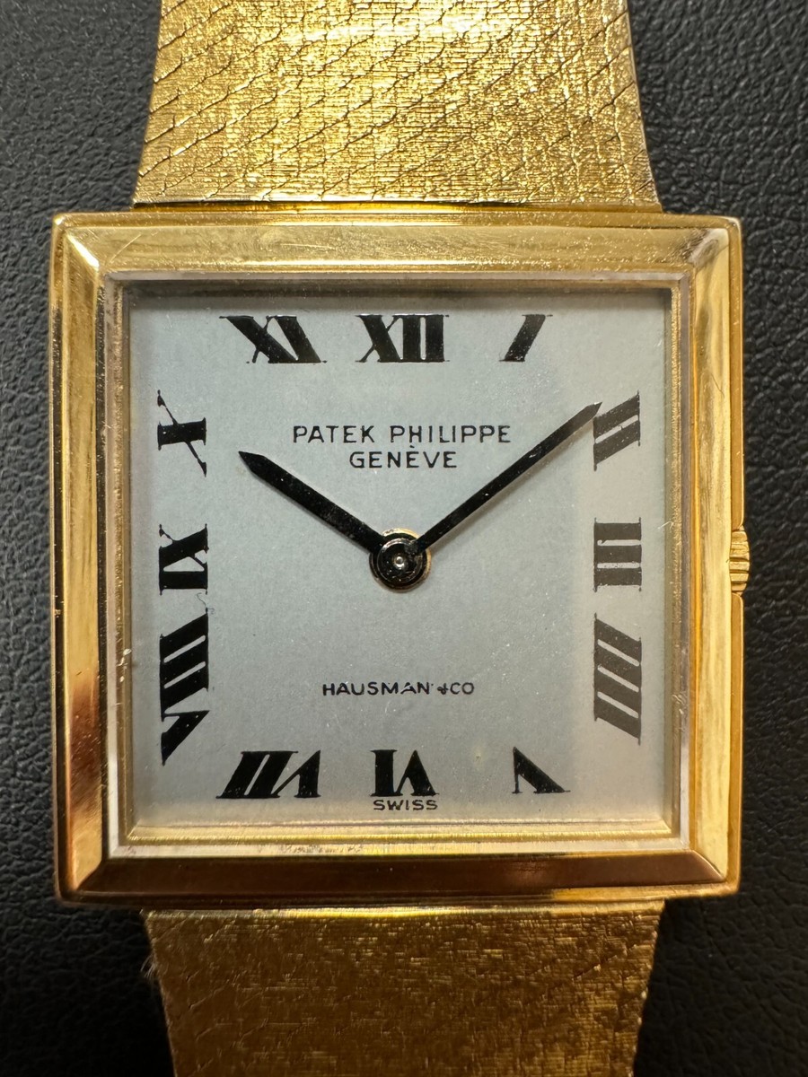 Patek Philippe Ref. 3490-1 Solid 18 Karat Gold Wristwatch | eBay