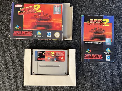 Super Battletank 2 SNES  OVP CIB Komplett Super Nintendo
