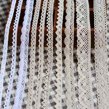 5 Yard Diverse Vintage Cotton lace Crochet Trim Wedding Bridal Ribbon Sewing