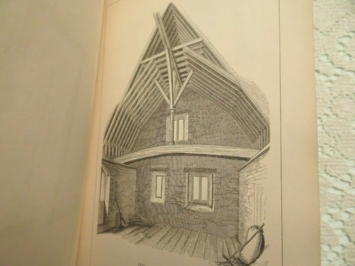 1851 Account of Domestic Architecture in England Conquest to end of 13th Century - Picture 2 of 12