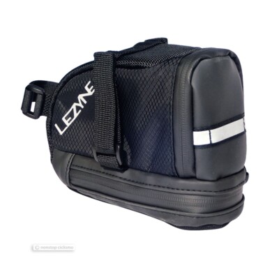 Lezyne L-CADDY Bicycle Saddle Bag Undersaddle Storage : BLACK