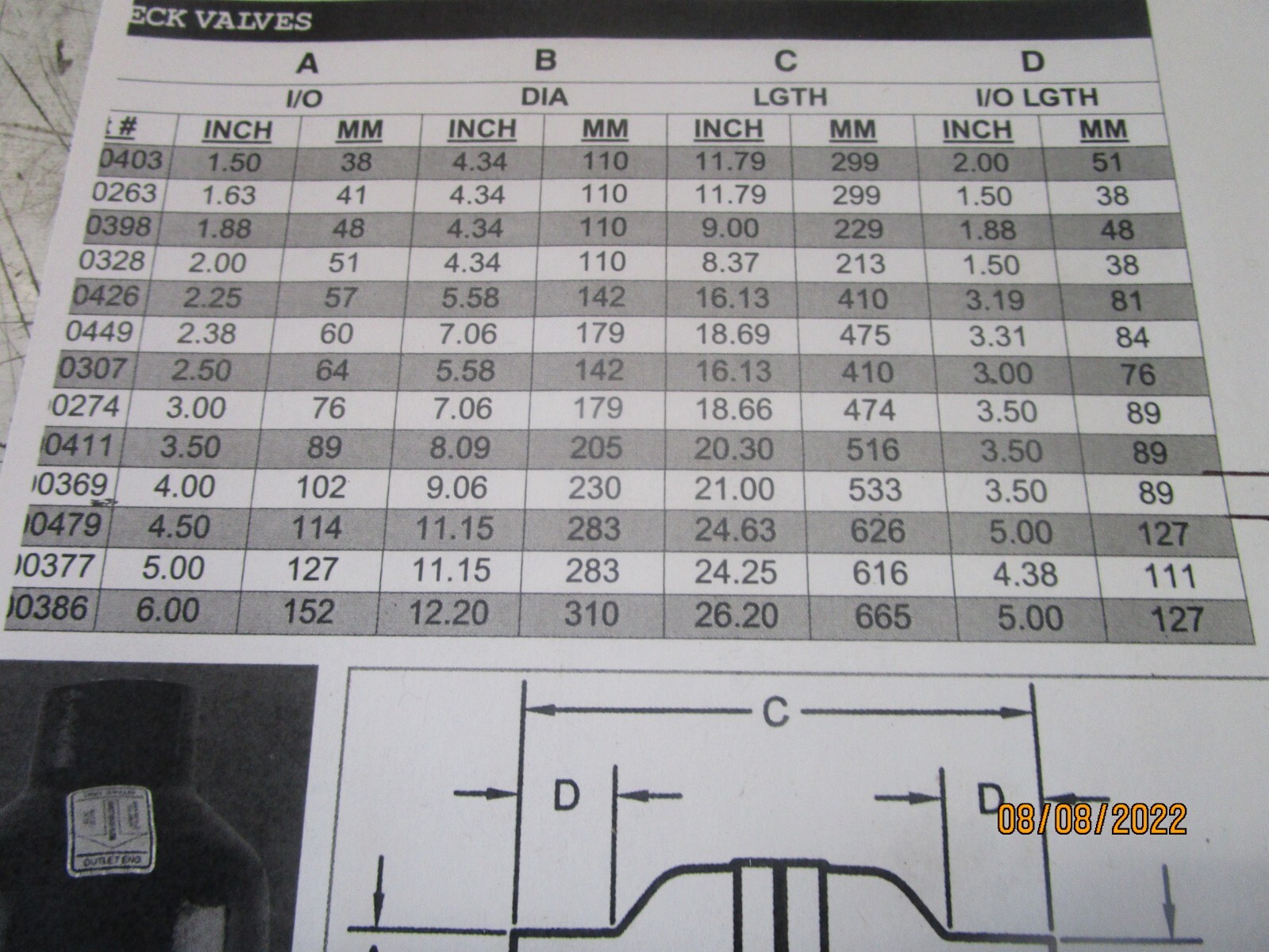 MARINE EXHAUST CHECK VALVE eBay