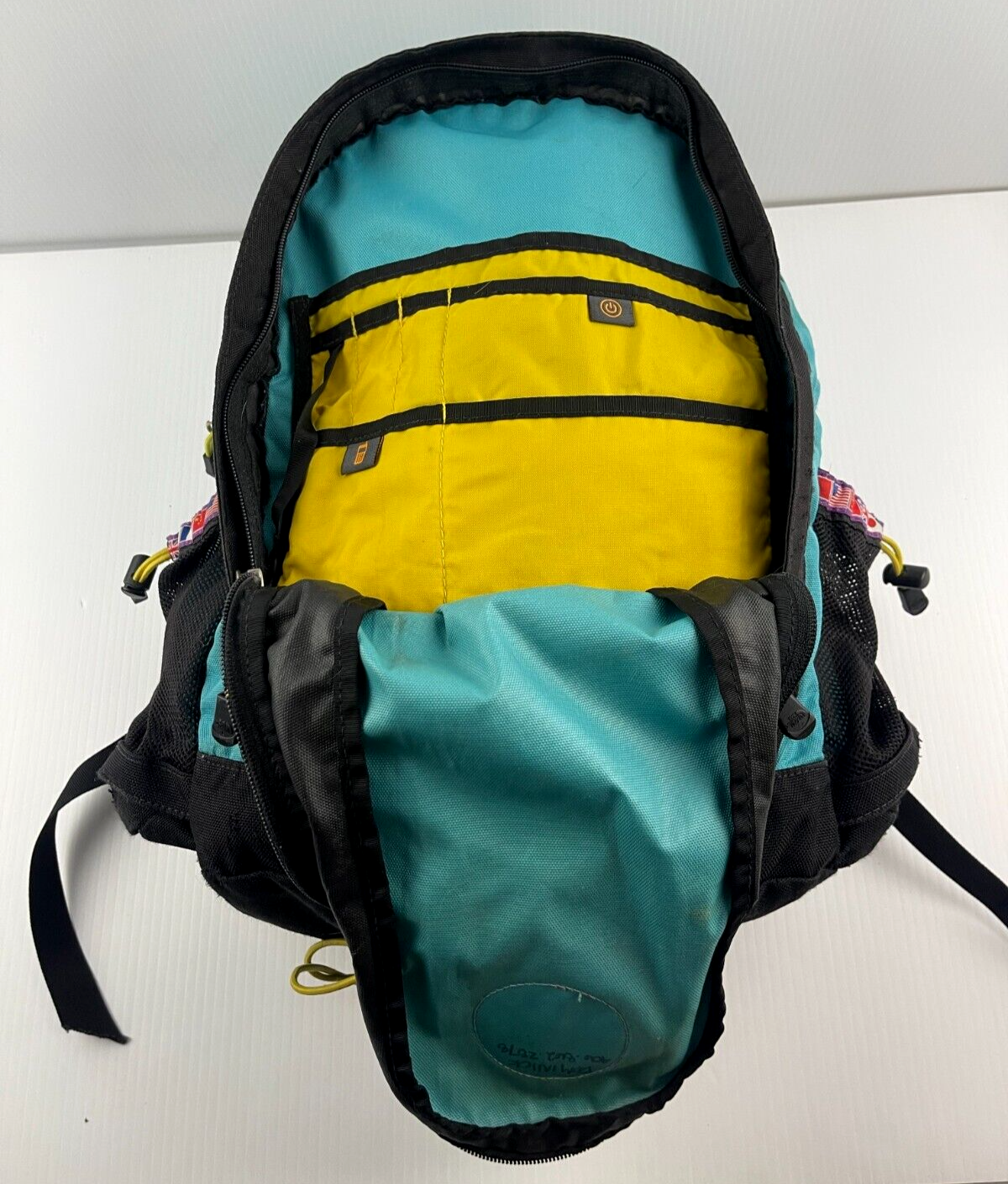 The North Face 90s Trans Antartica Backpack Used Blue Serac RARE