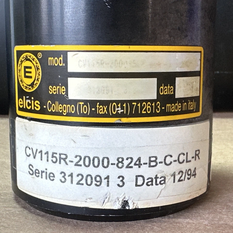 Elcis CV115R-2000-824-B-C-CL-R Encoder 2000 Pulse Single Shaft || WARRANTY 🇺🇸 - Image 2 of 4
