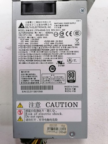 DELTA DPS-400AB-12B 400W Server Small - Flex Fuente de alimentacion Power Supply - Afbeelding 5 van 5