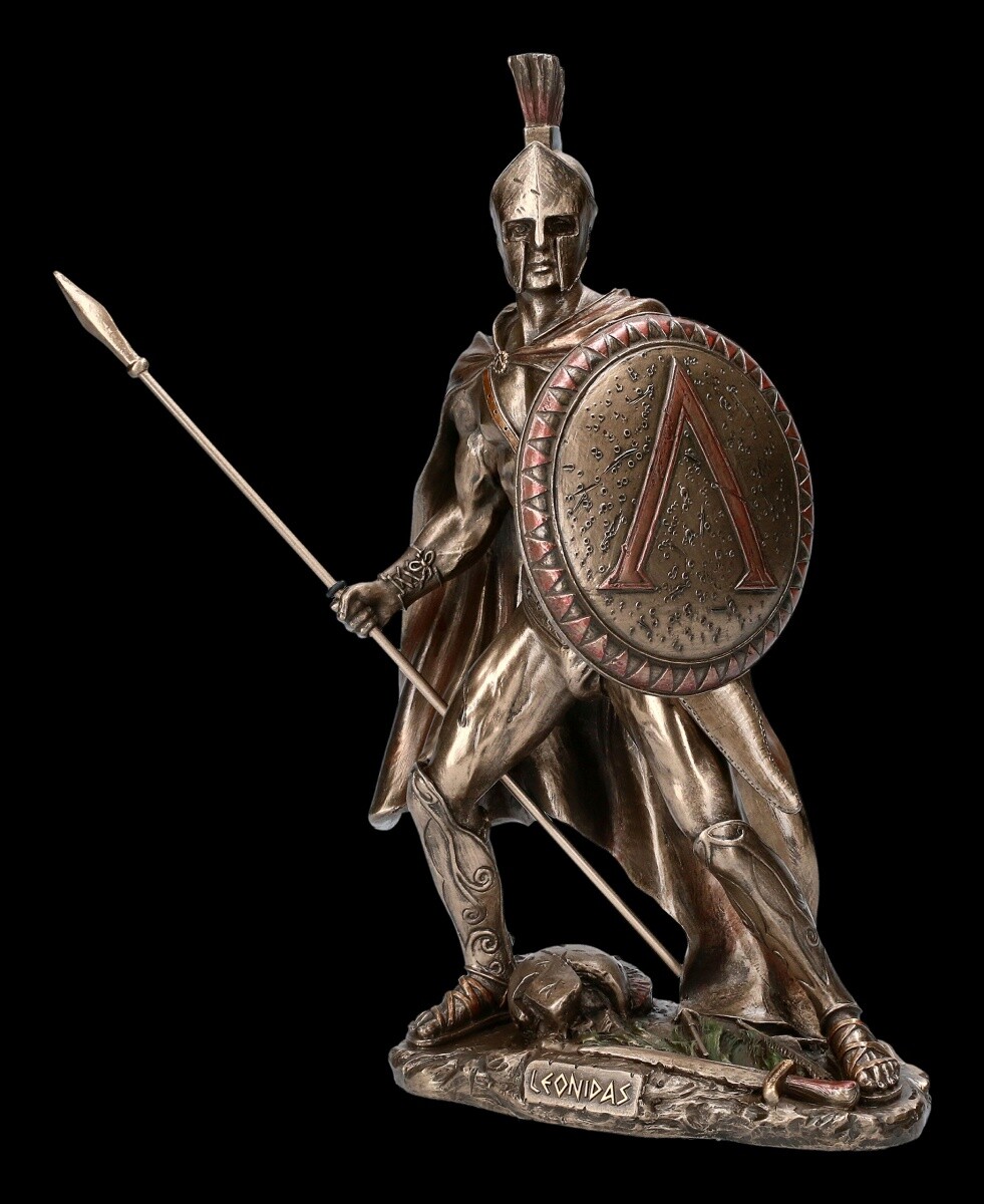 Heroes Figurine - Leonidas From Sparta Mythology Fantasy Decorative Figures 26cm