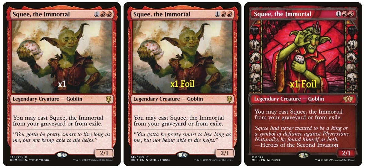 Squee, the Immortal (foil) Squee, the Immortal (foil)