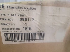 Hart & Cooley 086117 Type B Gas Vent Round Pipe 18" ID