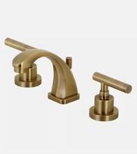 Kingston Brass KS4943CML Manhattan 1.2 GPM Widespread Bathroom - Vintage Brass