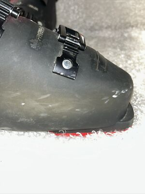 Lange SX80 Black Red Downhill Ski Boots Men's Size 206 MM/ 265