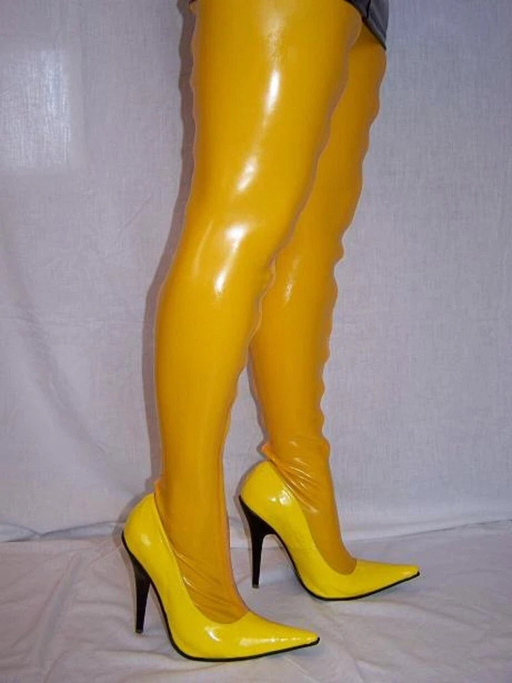 Casa rodante hecha a mano entrepierna de goma látex todos los colores talla 42-47, nuevo bolingier de 13 cm Foto 4 de 4