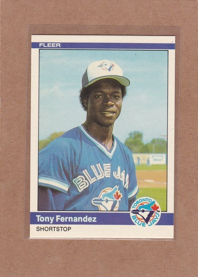 Tony Fernandez trading card