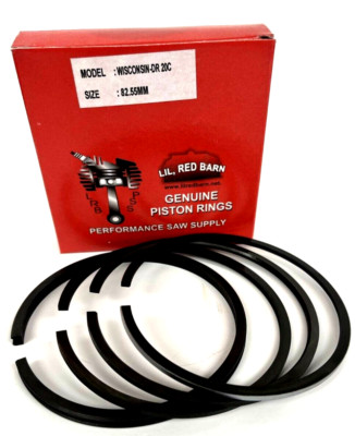 WISCONSIN PISTON RING SET DR20C, FITS OLD WISONSIN HAY BALER ENGINES 3.25'' BORE