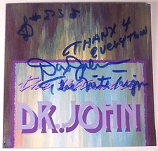 Dr. John Signed CD "The Ultimate Dr John" Nite Tripper Mac Rebennack Dr. John Signed CD "The Ultimate Dr John" Nite Tripper Mac Rebennack