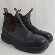 Blundstone Stout Brown Leather Composite Toe Safety Men's boots Size 14