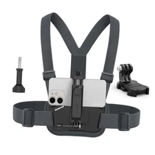 Phone Chest Mount Harness Holder Mobile Phone Strap Clip Compatible with 