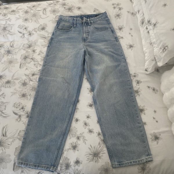 Thrills Blue Pulp Straight Fit Casual Denim Cotton Jeans Womens AU 8 W26" L31"