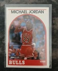 1989-90 NBA Hoops Michael Jordan #200 Chicago Bulls Basketball Trading Card