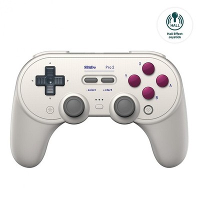 8Bitdo Pro 2 Bluetooth Controller for Switch/Switch 2, Hall Effect Joysticks,...