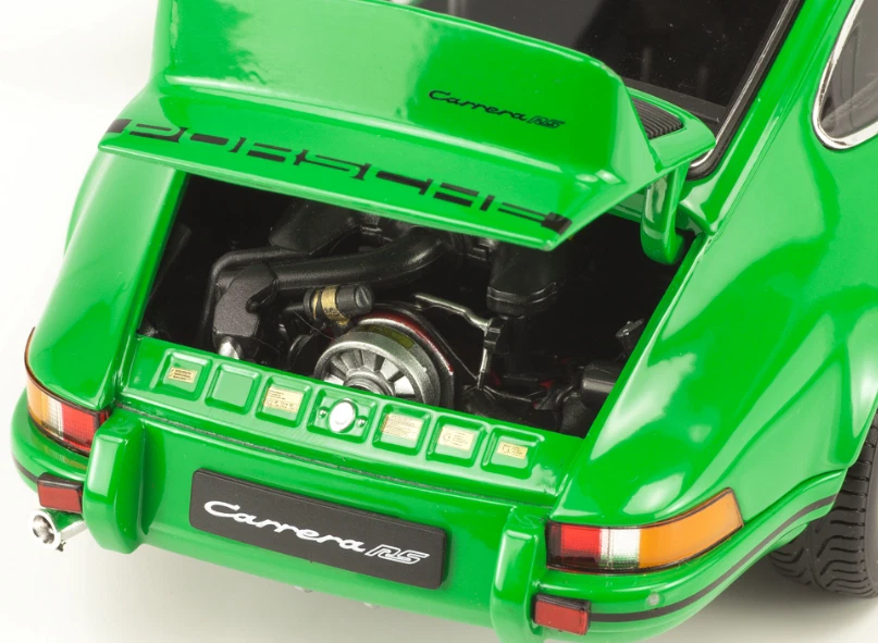 WELLY, PORSCHE 911 Carrera RS 1973 verde, 1/18,  WEL18044WB - Immagine 3 di 4