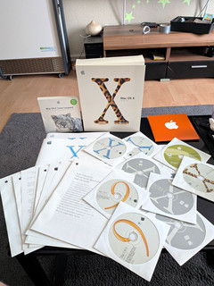 Apple Mac Sammel Konvolut Zb. 10.2 Snow Leopard & Mac OS 9