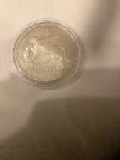 150 years German archaeological institute 5 DM commemorative coins silver J with capsule
