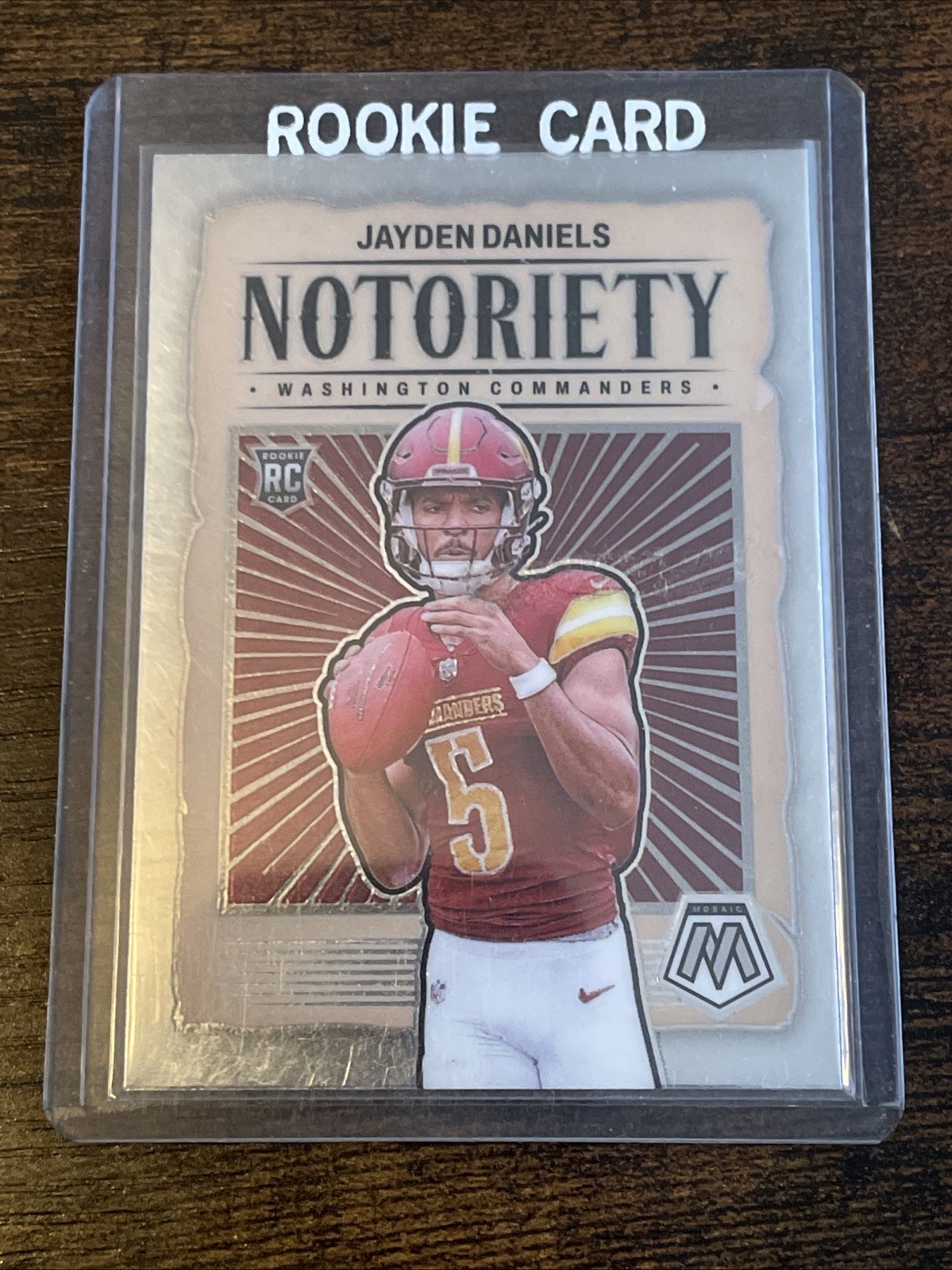 2024 Panini Mosaic - Notoriety Jayden Daniels #19 (RC)