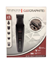 Image of Remington Multi-Grooming Kit 10-in-1 Trimmer with 5 Attachments - G10 Graphite