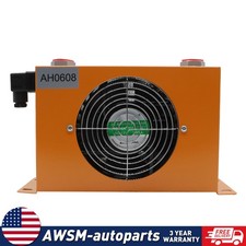 Ah0608t-ca Hydraulic Oil Cooler Air-cooled Radiator For 1-2 Ton Mini Excavators Ah0608t-ca Hydraulic Oil Cooler Air-cooled Radiator For 1-2 Ton Mini Excavators