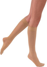 Ultrasheer Knee-High 20-30 Mmhg Closed Toe Compression Stockings for Women, Medi