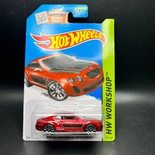 Hot Wheels Bentley Continental Supersports Red 192/250 HW Workshop (Carded)