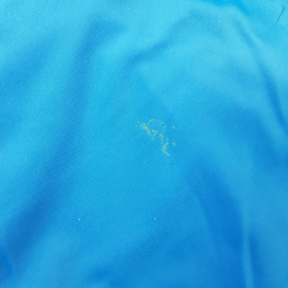 Adidas Para Hombres Chaqueta de Pista Mediana Azul Originales Superstar Trifolio Cremallera Gimnasio Top Foto 3 de 4