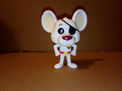 SDCC Funko Pop! 40th Anniversary 2021 Danger Mouse Vinyl Figure.